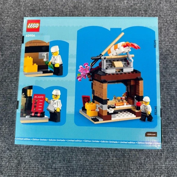 LEGO GWP 40906 Restaurants of the World Japan Sushi Shop Limited Edition 289 PCS - Picture 3 of 7